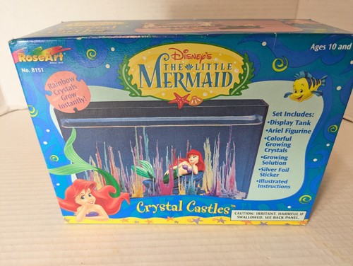 Vintage 1997 Rose Art Disney's The Little Mermaid Crystal Castle #8157 Sealed - Picture 2 of 11
