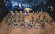 Used Dark Angels Army Tabletop+ Painted  & Based Warhammer 40k 1250 Points