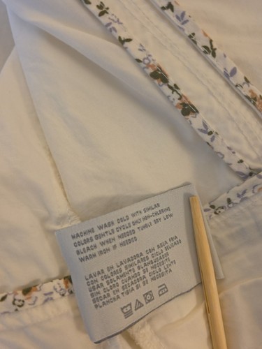 Vintage Damen Big Chill Jacke, Größe L, weiß, 100% Baumwolle, leicht Neu mit Etikett - Bild 14 von 18