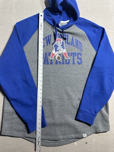 Neu ohne Etikett Fanatics New England Patriots Sweatshirt Hoodie NFL Football Herren 2XL grau - Bild 4 von 6