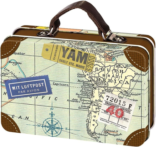 Moses. Fernweh Mini-Reisekoffer Im Reisedesign, Deko-Koffer, Geldgeschenk-Verpac - Bild 5 von 12