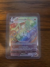 Pokémon TCG Chandelure VMAX Fusion Strike Holo Card 265/264 Rainbow Secret Rare