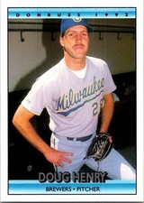 1992 Donruss #663b Doug Henry