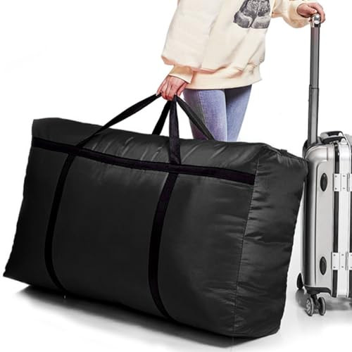 Extra Large Heavy Duty Moving Bag, Duffle Moving Bags 230L with Zippers for - Picture 5 of 8