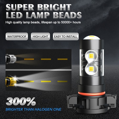 For 2007-2014 Chevy Suburban Tahoe 6x 6000K LED Headlight + Fog Light Bulbs Kits - Picture 10 of 22