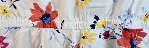 Gap Kids Floral Sleeveless Dress Sz Lg 10 Girls Keyhole Back Stretch 100% Cotton - Picture 2 of 5