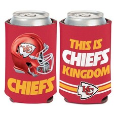 Wincraft Kansas City Chiefs Slogan Double-Sided Can Cooler Koozie, 12 Oz
