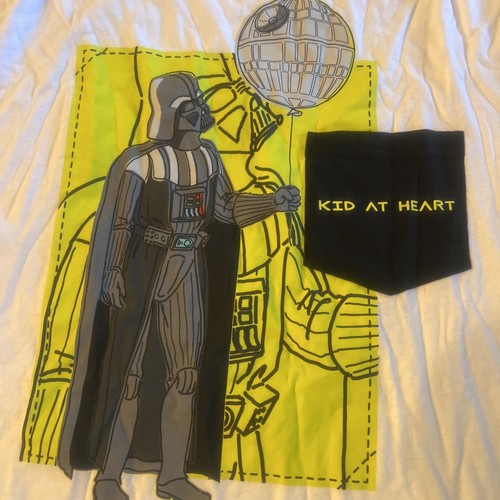 Neu Herren Disney Store Star Wars Darth Vader T-Shirt. Weiß. Größe L - Bild 2 von 5