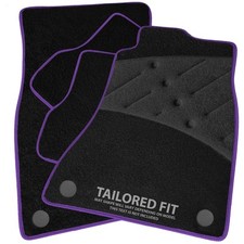 To fit Nissan Sunny 1990-1995 Tailored Black Car Mats [BFW]