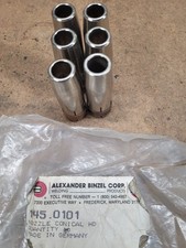 Alexander Binzel Corp. Weld Gun Nozzle Qty-6