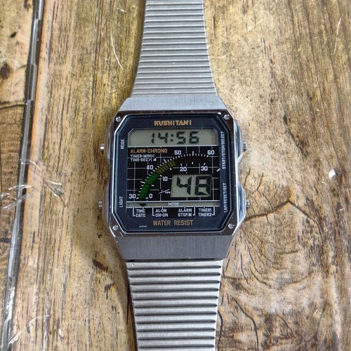 Reloj CITIZEN VEGA KUSHITANI ALARM CRONO Cuarzo Plata Japón - Rango B - Imagen 1 de 12