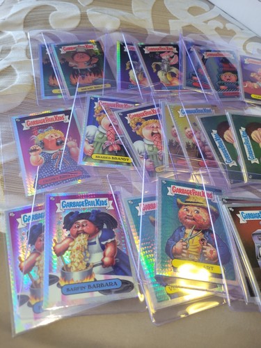 Lote de 164 tarjetas Prizm 2024 Garbage Pail Kids Topps cromo S7 negativo púrpura rosa - Imagen 19 de 24