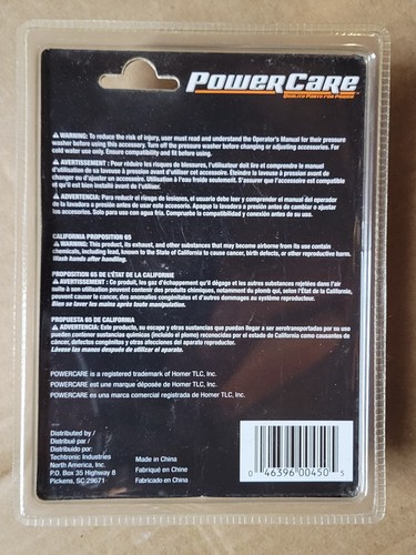 Manguera de detergente Power Care AP31081A repuesto de 3' para lavadora a presión powercare - Imagen 2 de 6