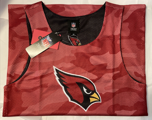 NFL Team Apparel Arizona Cardinals Reversible Red/Black Mesh Tank Top Adult XS - Bild 9 von 11