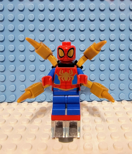 Lego Iron Spidey Minifigur (NEU). Einzigartiges Eisen Spinnenarm Design. Custom MOC - Bild 24 von 24