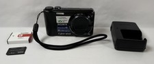 Sony Cyber-Shot DSC-H55 14.1MP 10x Optical Zoom Mem Stick Pro Card Charger Batt