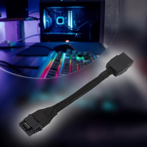PVC 16AWG GPU Power Cable 8Pin To 16Pin 12+4Pin 600W for RTX4090 Systems - Picture 5 of 10