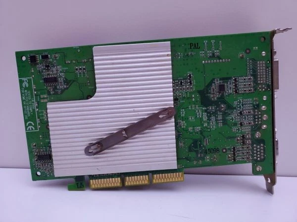 Leadtek a310 nvidia fx5600 256mb agp 8x winfast lr2950 pcb rev :a dvi vga - Image 3 of 4