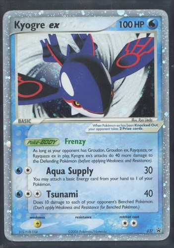 Nintendo Promos #037 Kyogre ex