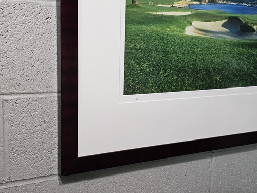 18th Green Pebble Beach Limitad Edition Photography By Douglas Steakley Framed - Picture 2 of 10