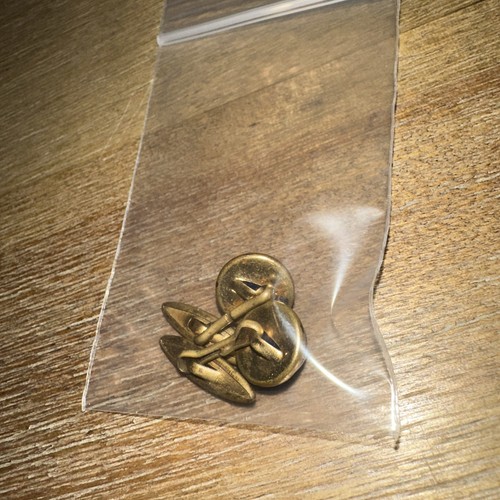 Vintage Herren Manschettenknöpfe Kobaltblau Glas Cabochons Messing 20er Jahre Art Deco - Bild 9 von 9