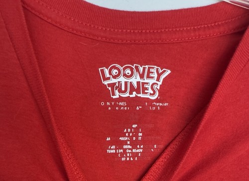 Looney Tunes Y2K Character Graphic Print Two Sided T-shirt Size Medium - Picture 5 of 5