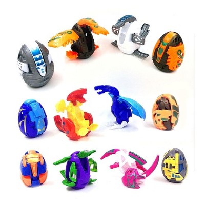 Kids Dinosaur Egg Deformation Robot Toy Automatic Transforming Boy Robot Toy
