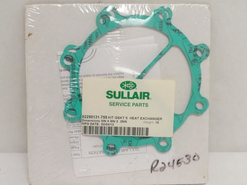 182462 New-No Box; Sullair 02250131-755 Heat Exchanger Gasket Kit; Size: 5" - Picture 3 of 3
