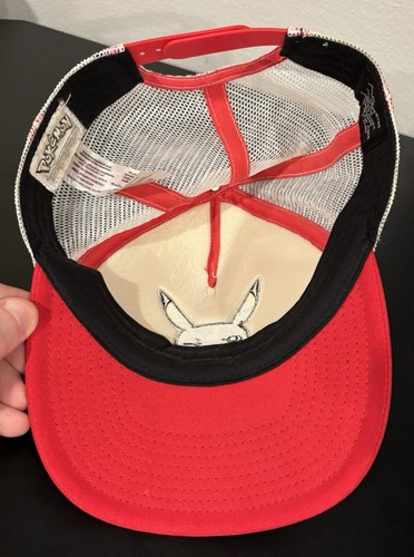 Pokemon Pikachu Camionero Malla Snapback Gorra Adulto OSFA Arco Iris - Imagen 6 de 6