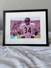 Rare Framed Walter Payton Autograph BEARS Signed Photo With COA