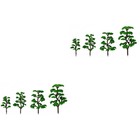  Set of 2 Simulation Mini Tree Landscape Trees for Crafts Miniature Model