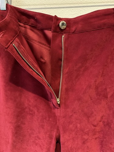 Vintage Chadwick’s Kunstleder Tunika und Hose Set Größe 16T rot - Bild 6 von 10