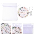  Key Wedding Favours Baby Shower Keychains Thank You Favors Tags for