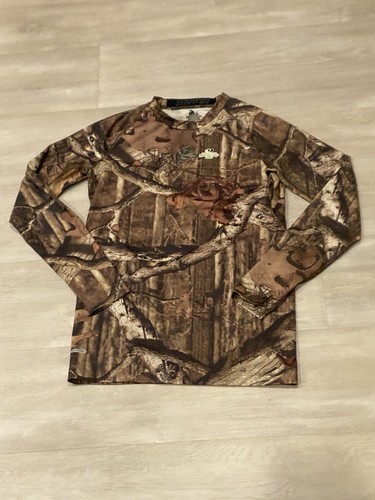 Men’s Small Starter Mossy Oak Camo Long Sleeve Shirt