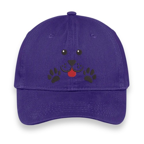 Custom Cute Dog Face Hat with Paws, Embroidered Animal Cap, Gift for Dog Lovers - Picture 22 of 27