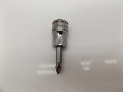 SNAP ON FP22E #2 NO 2 PHILLIPS 3/8" DRIVE SCREWDRIVER BIT SOCKET DRIVER *NEW* - Picture 2 of 4