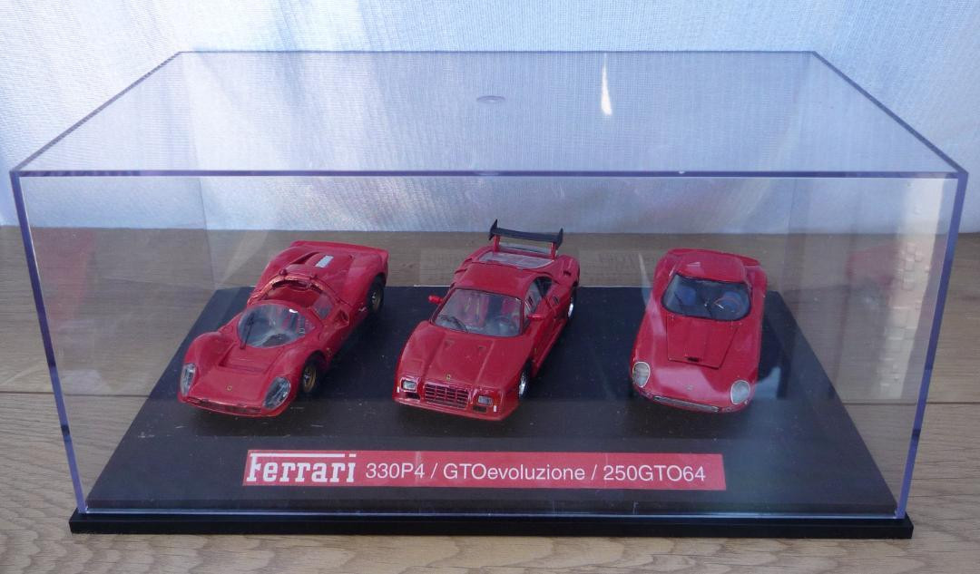 京商 1/43 Ferrari 250GTO 64&GTO Evo&330 P4 1/64 Kyosho FERRARI 250 GTO RACING #22 1962 Le Mans RED diecast