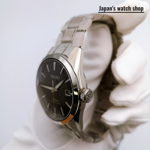 SEIKO PRESAGE SARX117 Black Sharp Edged Mechanical Men's Watch New in Box - Picture 20 of 24