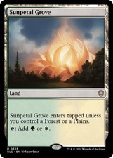 ~ Sunpetal Grove ~ NM ~ Commander: Bloomburrow ~ MTG ~