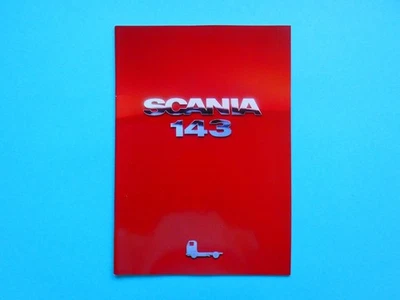 Prospekt / Katalog / Broschüre - LKW - Scania - 143 - 08/92 - Bild 1 von 4