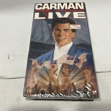 Carman Raising The Standard Live 1995 Music Video Concert VHS Sealed