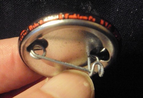 Directors guild of America pinback red black Dain button - Picture 2 of 2