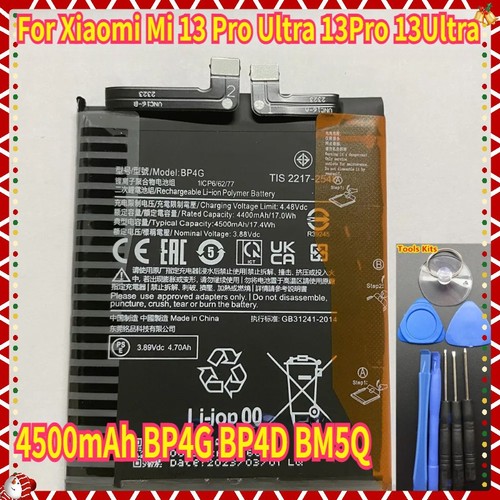 New 4500mAh BP4G BP4D BM5Q Battery for Xiaomi Mi 13 Pro Ultra 13Pro 13Ultra Mobi - Picture 55 of 73