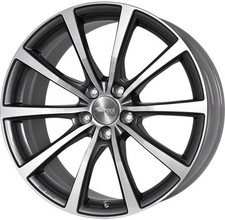 4x Alufelgen BROCK B32 für Opel Astra H GTC A-H/C 19 Zoll Felgen