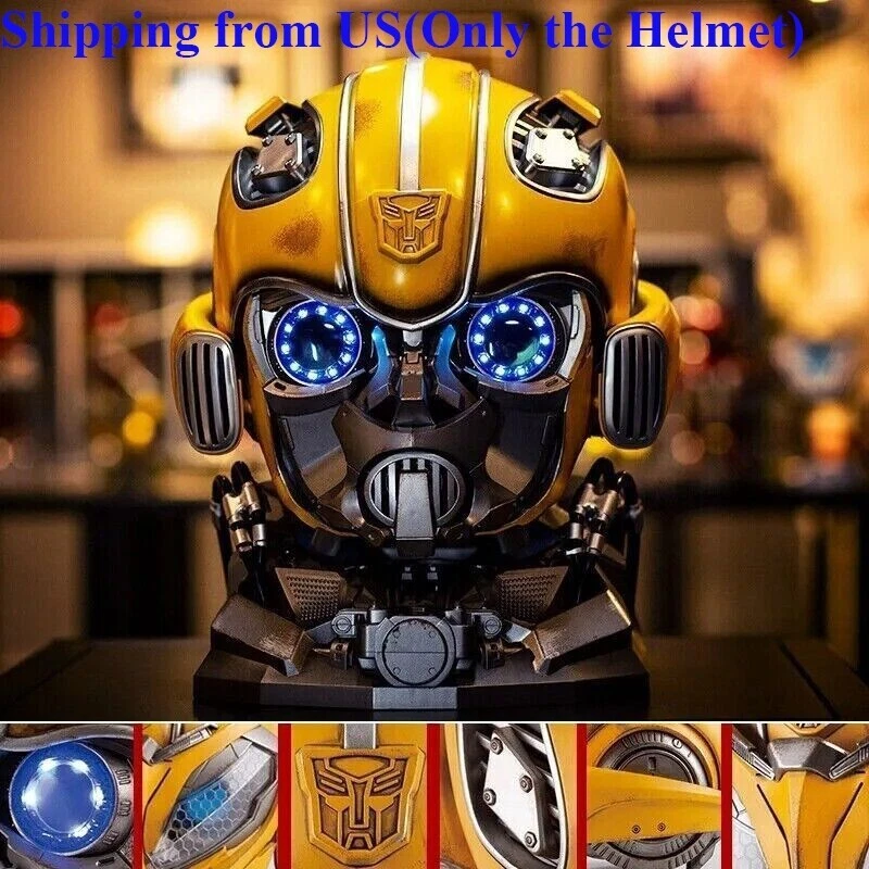 Voice Control Killerbody 1:1 Bumblebee Mask Wearable Helmet New Gifts US Ship! - Image 2 of 4