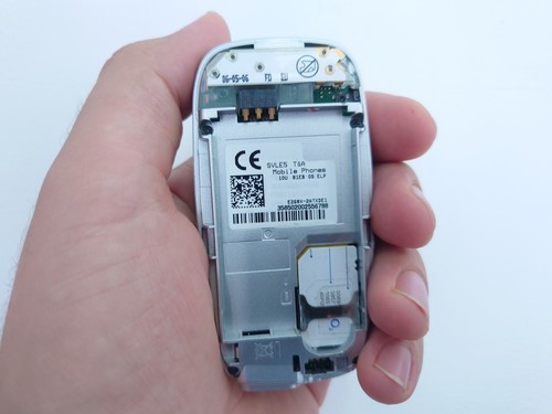 Incomplete Alcatel OT E260 Black SVLE5 (Unlocked) Mobile Phone slider collectors - Picture 10 of 10