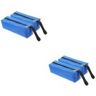 2 Pack Zipper Utility Pouch Multifunctional Folding Tool Bag Bags for Hardware