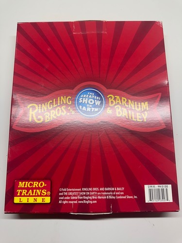 Micro-Trains Ringling Bros. und Barnum & Bailey Spur Z Zugset - Bild 4 von 6