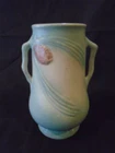 Hull Green Pine Cone #55-61/2 Vase