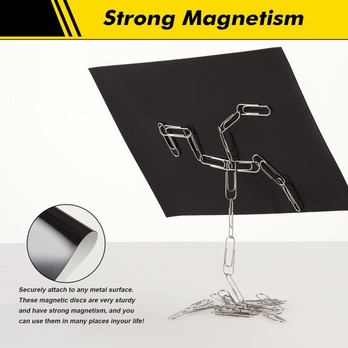 36 Packs Magnetic Sheets with Adhesive Backing 5x7 Inch Adhesive Magnetic She... - Picture 5 of 8